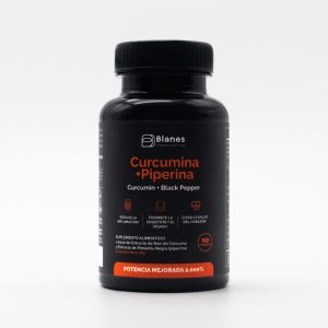 Curcumina + Piperina | 500 mg | 90 cápsulas