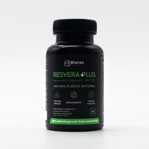 ResveraPLUS | Resveratrol + Quercetina + MCT | 90 cápsulas